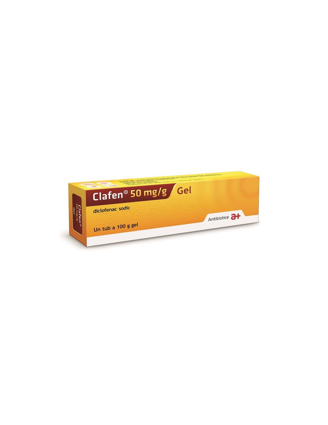 Clafen 50 mg/g gel 100 g